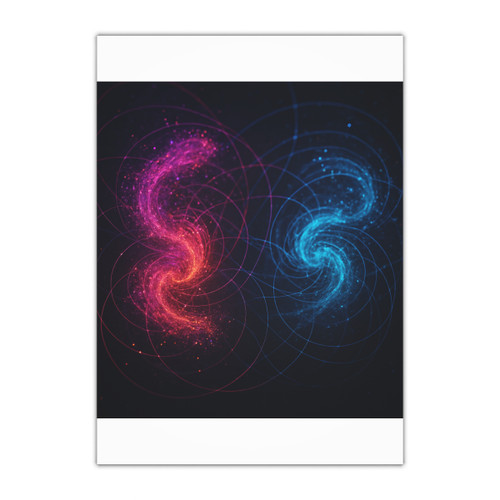 Entangled Dimensions - Gift Wrapping Paper Sheets, 1pc