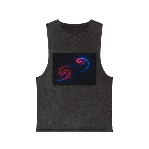 Entangled Dimensions - Unisex Stonewash Tank Top