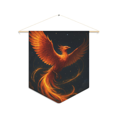 Celestial Phoenix Dance - Pennant