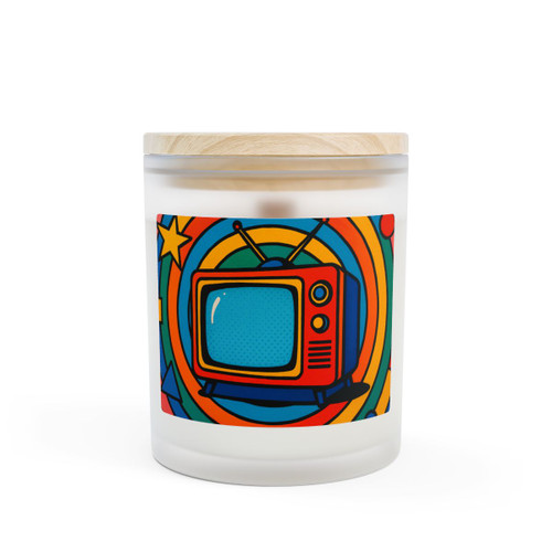 Retro Revolution - Frosted Glass Candle, 11oz