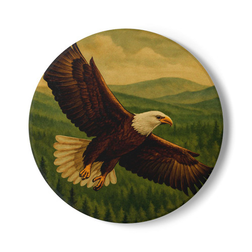 Whispers of Nature - Ceramic Coaster