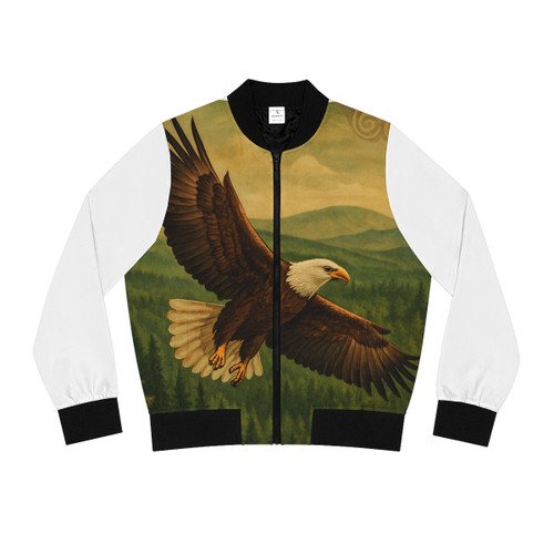 Whispers of Nature - Women's Bomber Jacket (AOP)