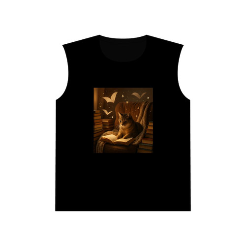 Whimsical Reading Haven - Unisex Jersey Muscle Tank