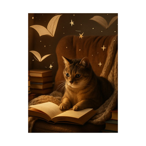 Whimsical Reading Haven - Rolled Posters