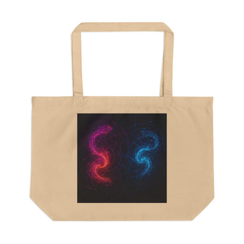 Entangled Dimensions - Large Eco Tote