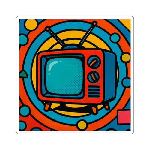 Retro Revolution - Square Stickers