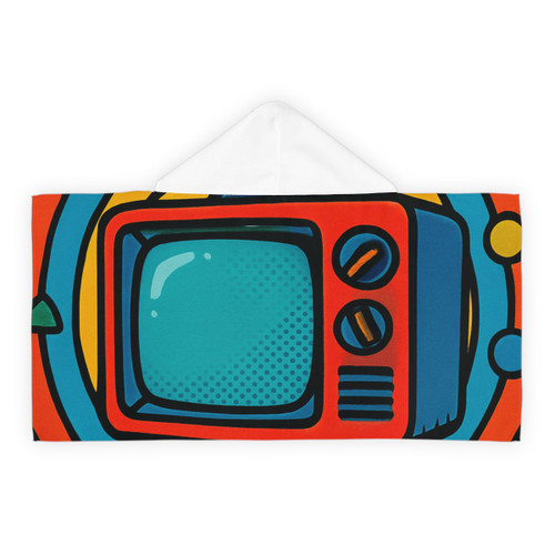 Retro Revolution - Youth Hooded Towel