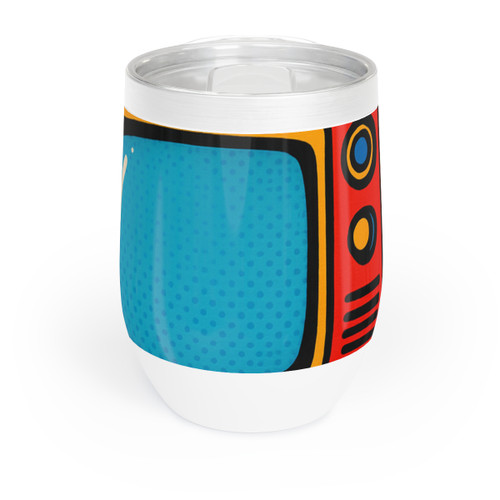 Retro Revolution - Chill Wine Tumbler