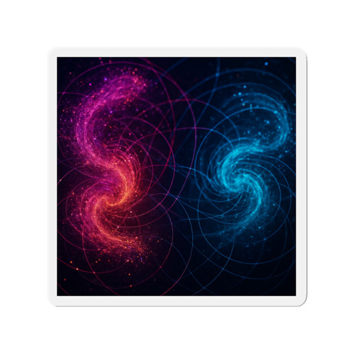 Entangled Dimensions - Die-Cut Magnets