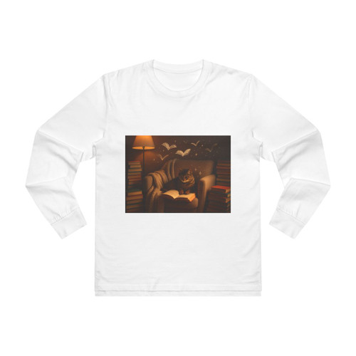 Whimsical Reading Haven - Men’s Base Longsleeve Tee 