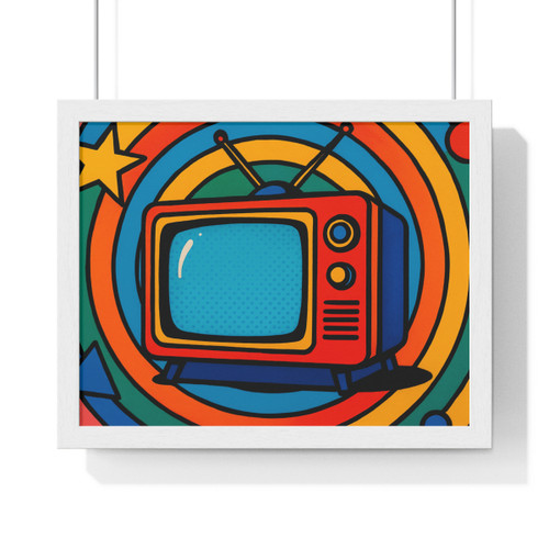 Retro Revolution - Horizontal Framed Poster