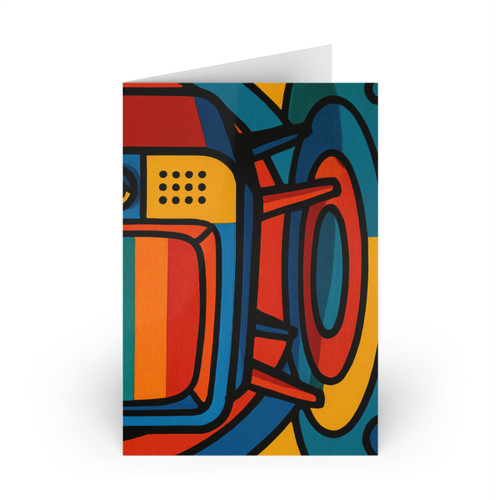 Retro Revolution -  Greeting Cards (1 or 10-pcs)