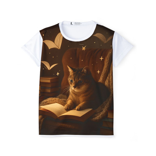 Whimsical Reading Haven - Women's Sports Jersey (AOP)