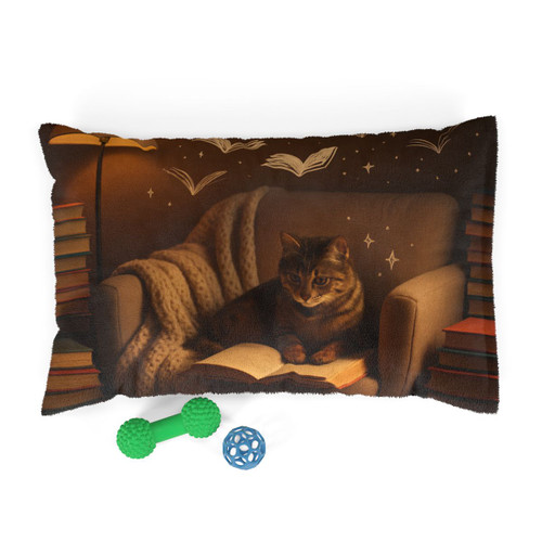 Whimsical Reading Haven - Pet Bed