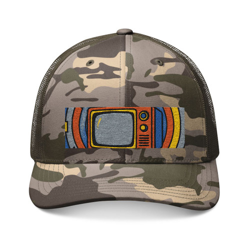 Retro Revolution - Camouflage Trucker Hat (Embroidery)