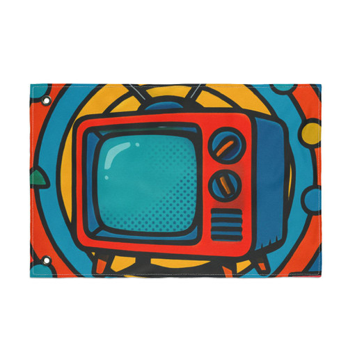 Retro Revolution - Double Sided Flag