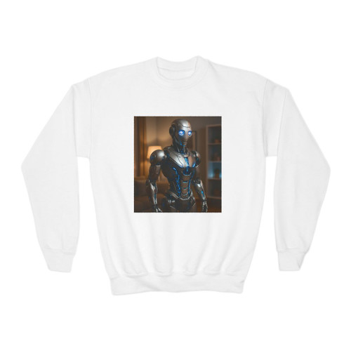 Cybernetic Companion - Youth Crewneck Sweatshirt