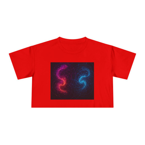 Entangled Dimensions - Women's Crop Tee