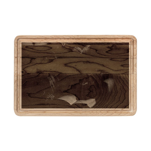 Whimsical Reading Haven - Wooden Cutting Board (Engraving)