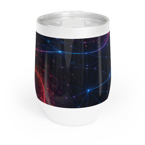 Entangled Dimensions - Chill Wine Tumbler