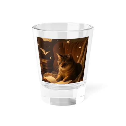 Whimsical Reading Haven - Shot Glass, 1.5oz