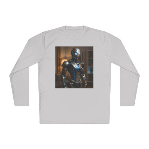 Cybernetic Companion - Unisex Lightweight Long Sleeve Tee