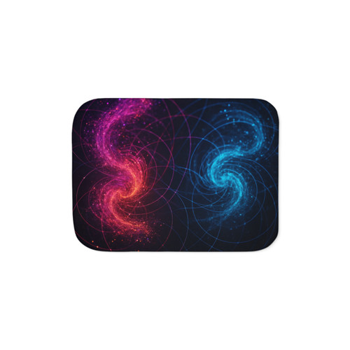 Entangled Dimensions - Sherpa Blanket, Two Colors