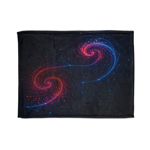 Entangled Dimensions - Soft Polyester Blanket