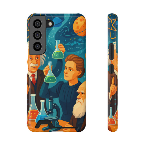 Curiosity Unleashed - Phone Case With Card Holder