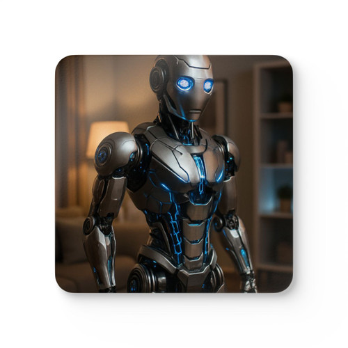 Cybernetic Companion - Corkwood Coaster Set