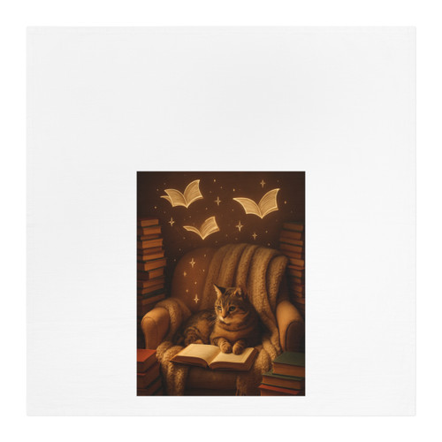 Whimsical Reading Haven - Tea Towel