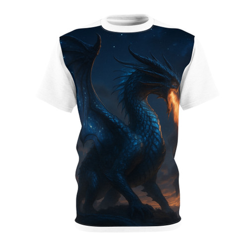 Eclipse of the Celestial Dragon - Unisex Cut & Sew Tee (AOP)
