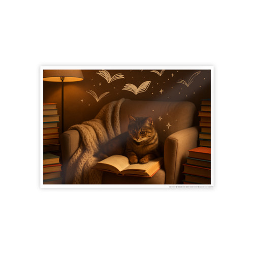 Whimsical Reading Haven - Gloss Posters