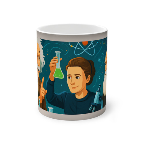 Curiosity Unleashed - Color-Changing Mug, 11oz
