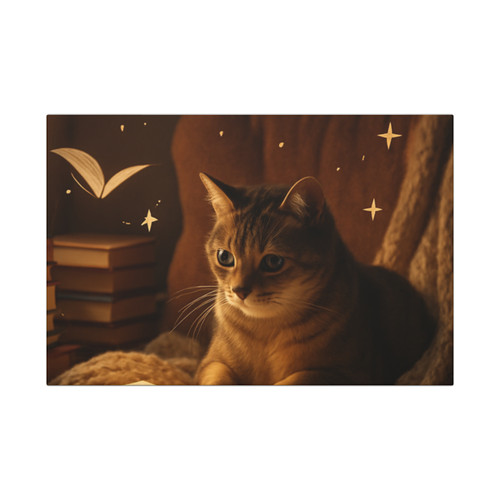 Whimsical Reading Haven - Canvas Art Wraps, 1.6"