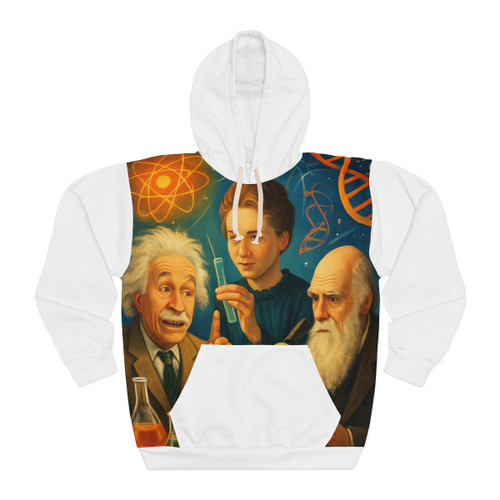 Curiosity Unleashed - Unisex Pullover Hoodie (AOP)
