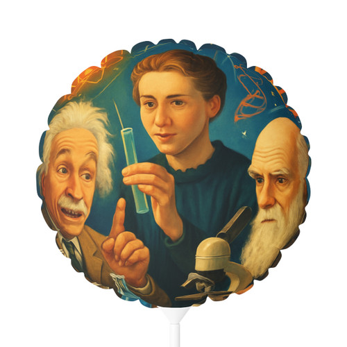 Curiosity Unleashed - Balloon (Round and Heart-shaped), 11"