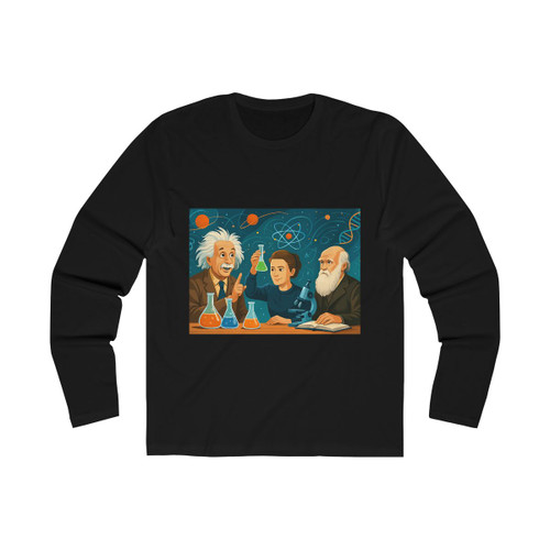 Curiosity Unleashed - Men's Long Sleeve Crew Tee