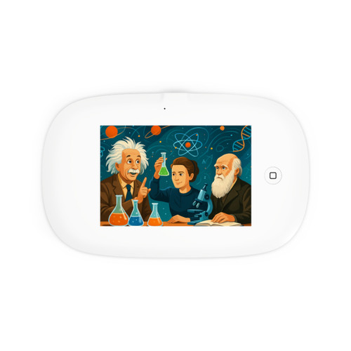 Curiosity Unleashed - UV Phone Sanitizer and Wireless Charging Pad