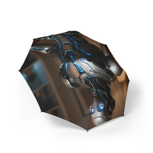 Cybernetic Companion - Semi-Automatic Foldable Umbrella