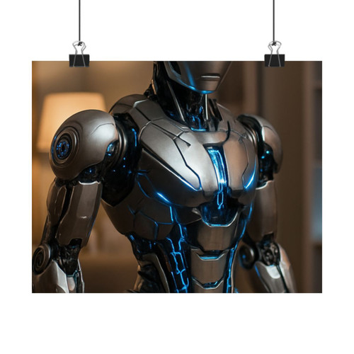 Cybernetic Companion - Matte Horizontal Posters