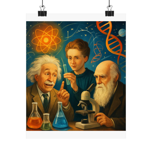 Curiosity Unleashed - Matte Vertical Posters