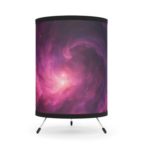 Celestial Mirage - Tripod Lamp with High-Res Printed Shade, US\CA plug