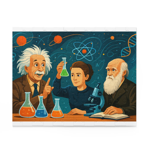 Curiosity Unleashed - Puzzle (120, 252, 500-Piece)