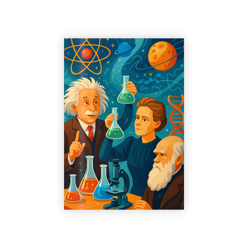 Curiosity Unleashed - Gift Wrapping Paper Rolls, 1pc