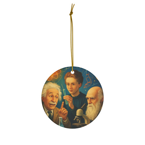 Curiosity Unleashed - Ceramic Ornament, 1-Pack