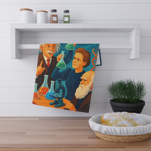 Curiosity Unleashed - Tea Towels (cotton, poly)