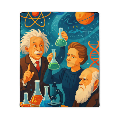 Curiosity Unleashed - Polyester Blanket