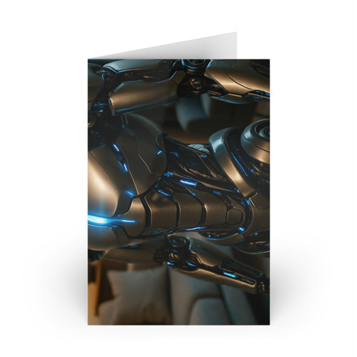 Cybernetic Companion -  Greeting Cards (1 or 10-pcs)
