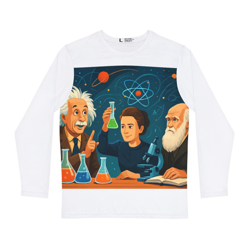 Curiosity Unleashed - Men's Long Sleeve Shirt (AOP)
